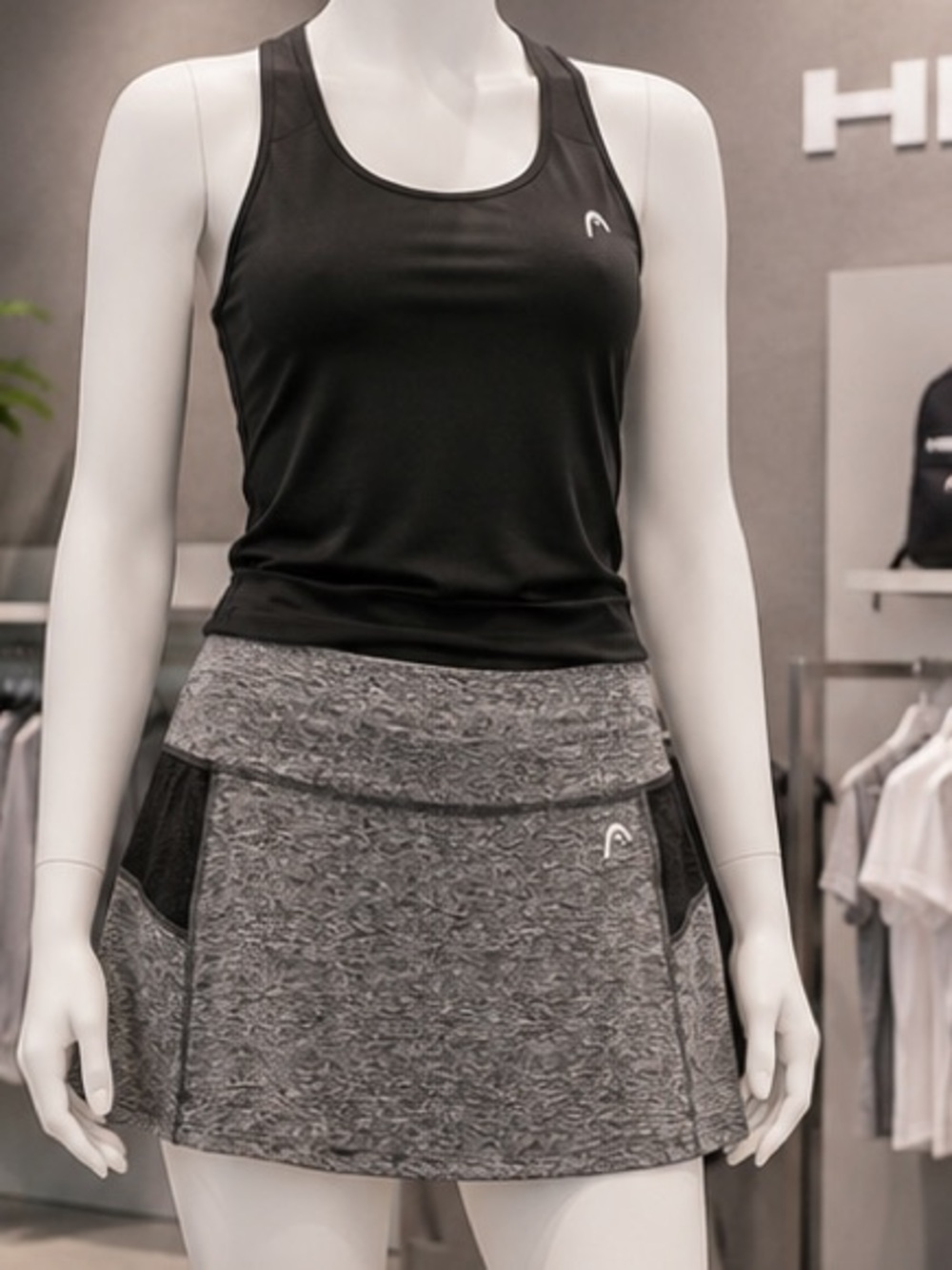 Head Grey Athletic Skort - NWT